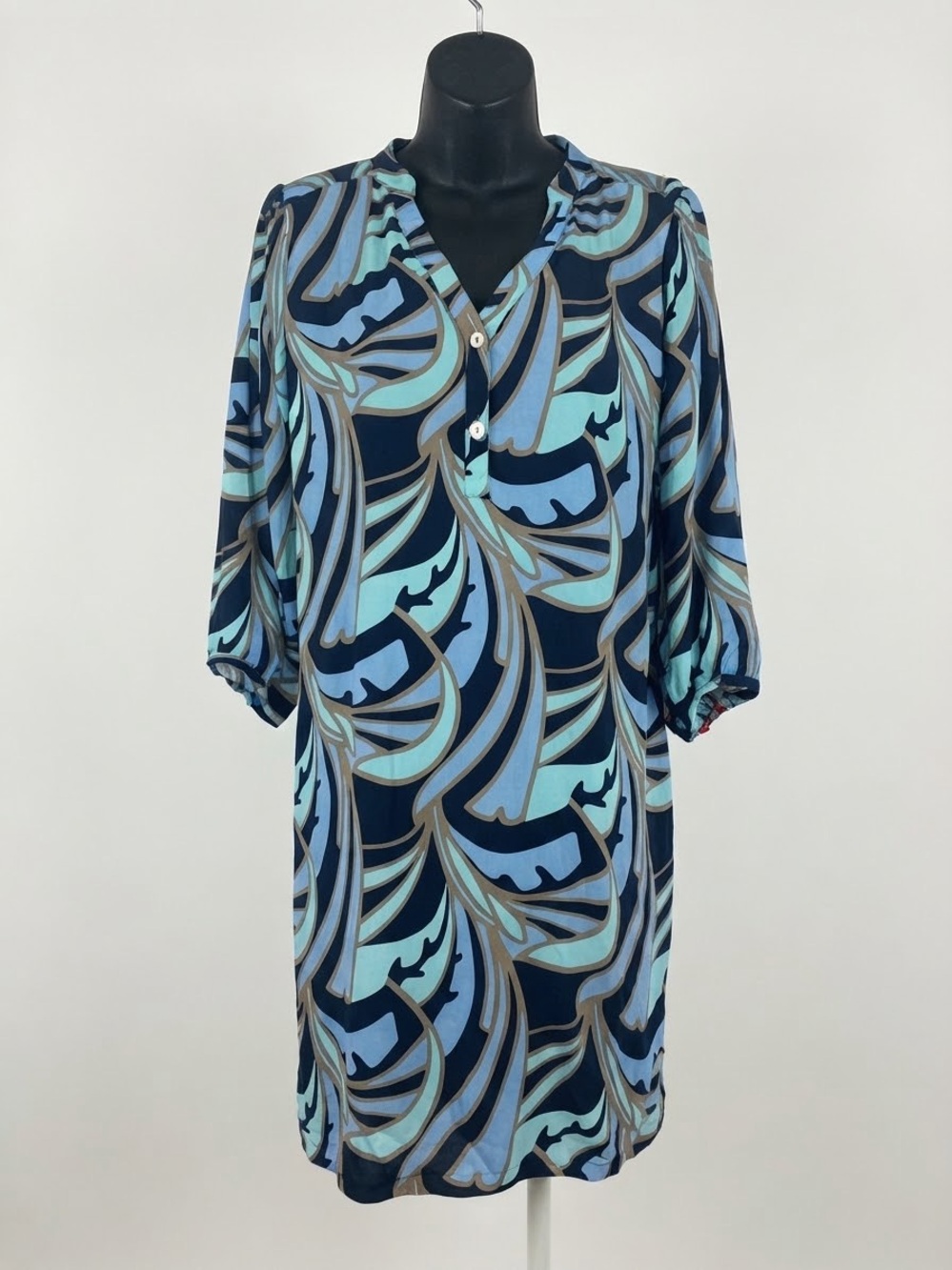 Escapada Living tunic shift dress vibrant, 70s-inspired small d5
